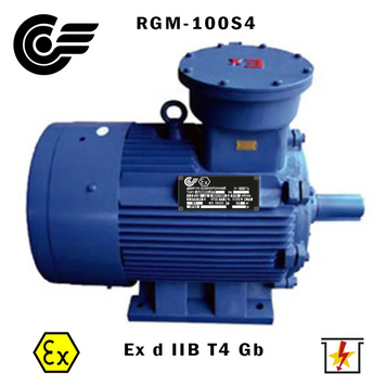 RGM-100S4 3 кВт / 1500 об/хв (ExdIIBT4Gb, 4ВР, ВАО, АИМ, АИММ) RGM-100S4 фото